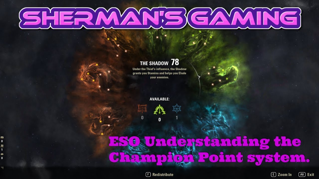 ESO Understanding the Champion Point system.