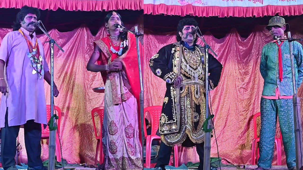 मामा भांजा में हुवा नोक झोक #किला बाधबा की लड़ाई भाग - 13 #comedy_nach_program #maithili