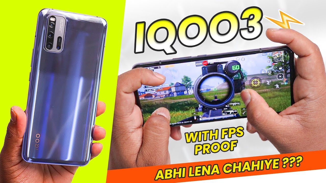 iQOO 3 Pubg Test with FPS Meter Gaming review 😍  Best Gaming Phone Under Rs.30,000 🔥🔥