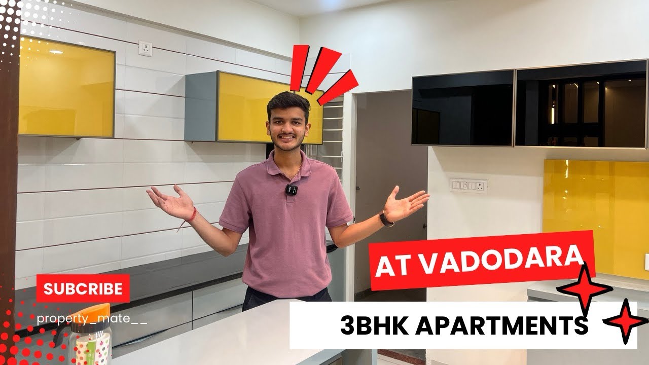 Spacious 3 BHK Flat 😍 with all modern amenities Vadodara - Gujrat / 9265081128