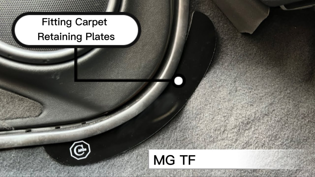 MG TF | Carpet retaining plates