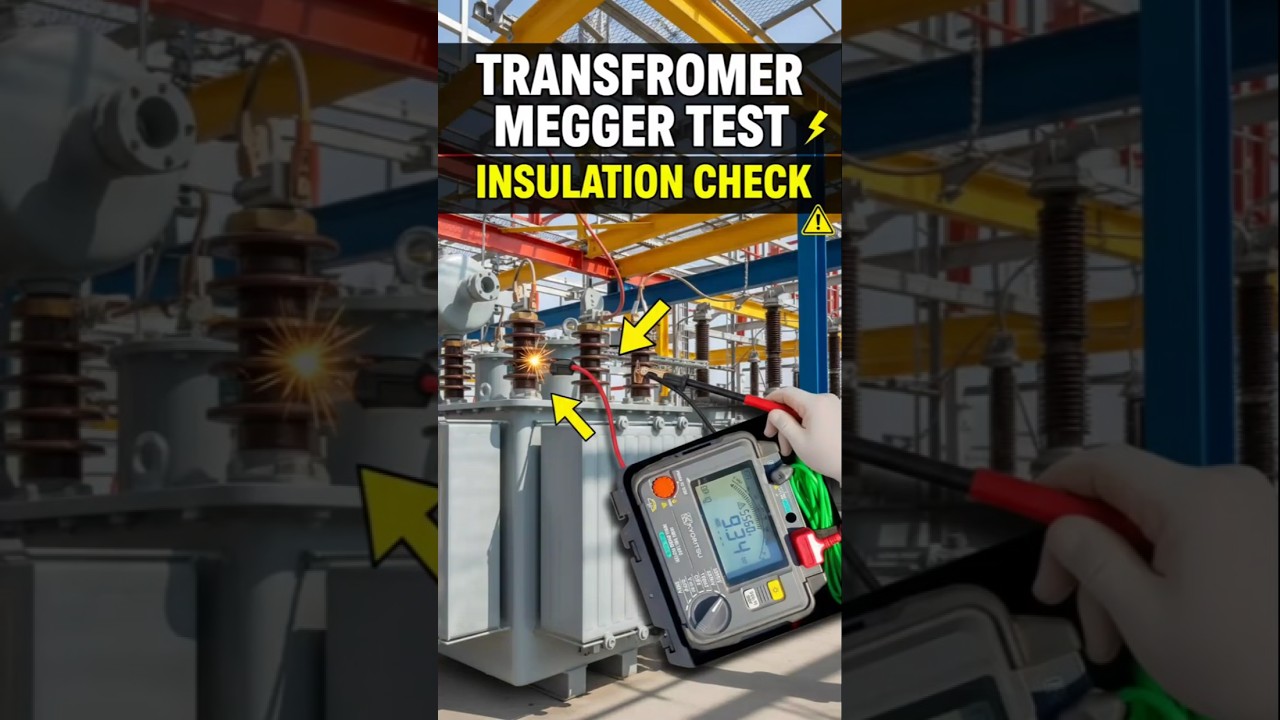 Power Transformer Megger Test | Insulation Resistance Test Explained ⚡ 