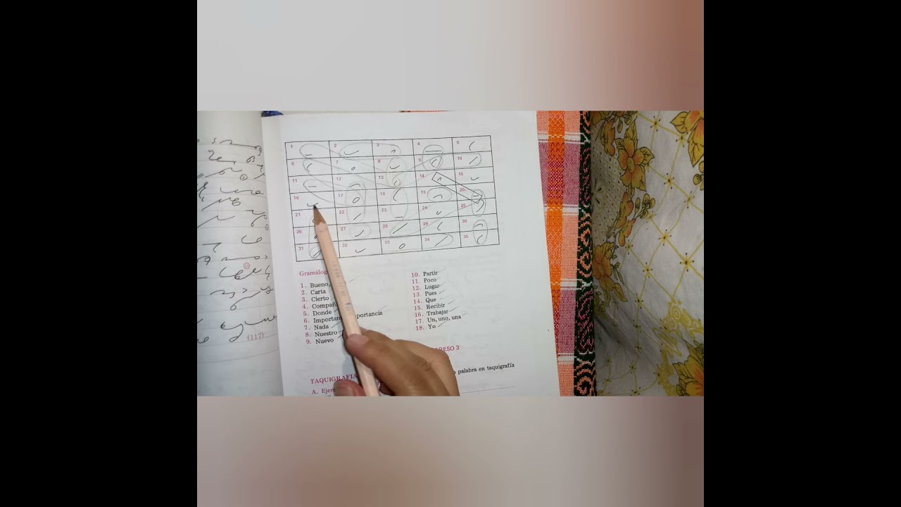 🌿Solución Laberinto de Taquigrafía Gregg 1 ( lección 12) ✨| sopa de letras en taquigrafía