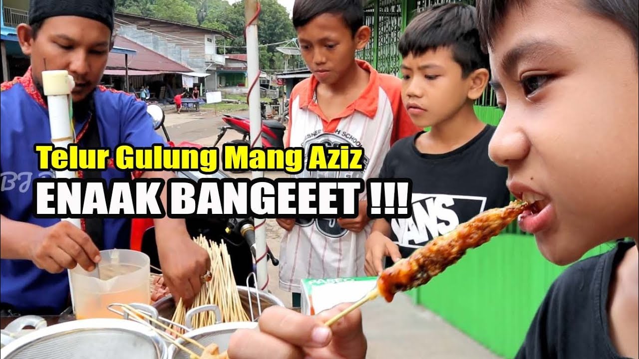 ENAK BANGET || TELUR GULUNG MANG AZIZ || AFRIL ZAKY
