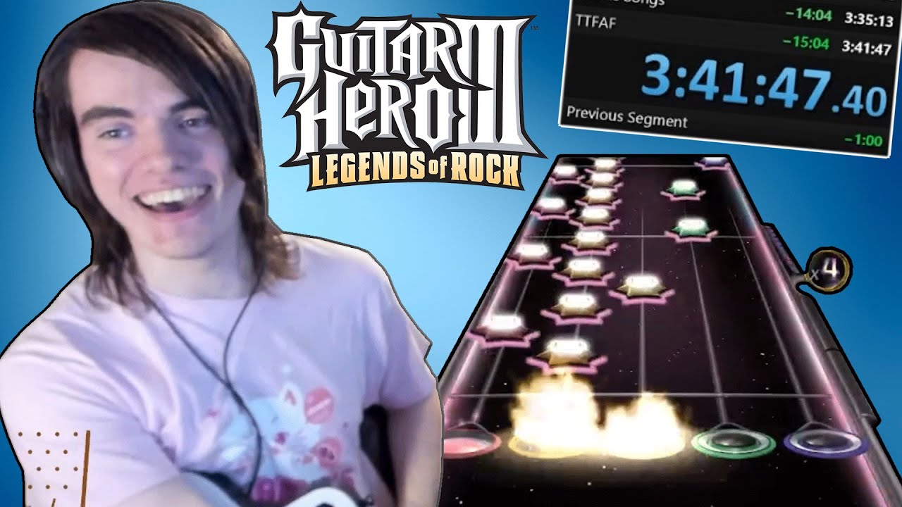 GUITAR HERO III SETLIST FULL GAME FC SPEEDRUN ~ ANY SPEED ~ 3:41:47
