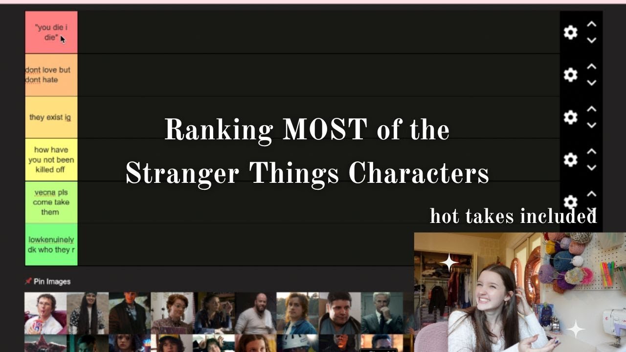Ranking MOST of the Stranger Things Characters *controversial