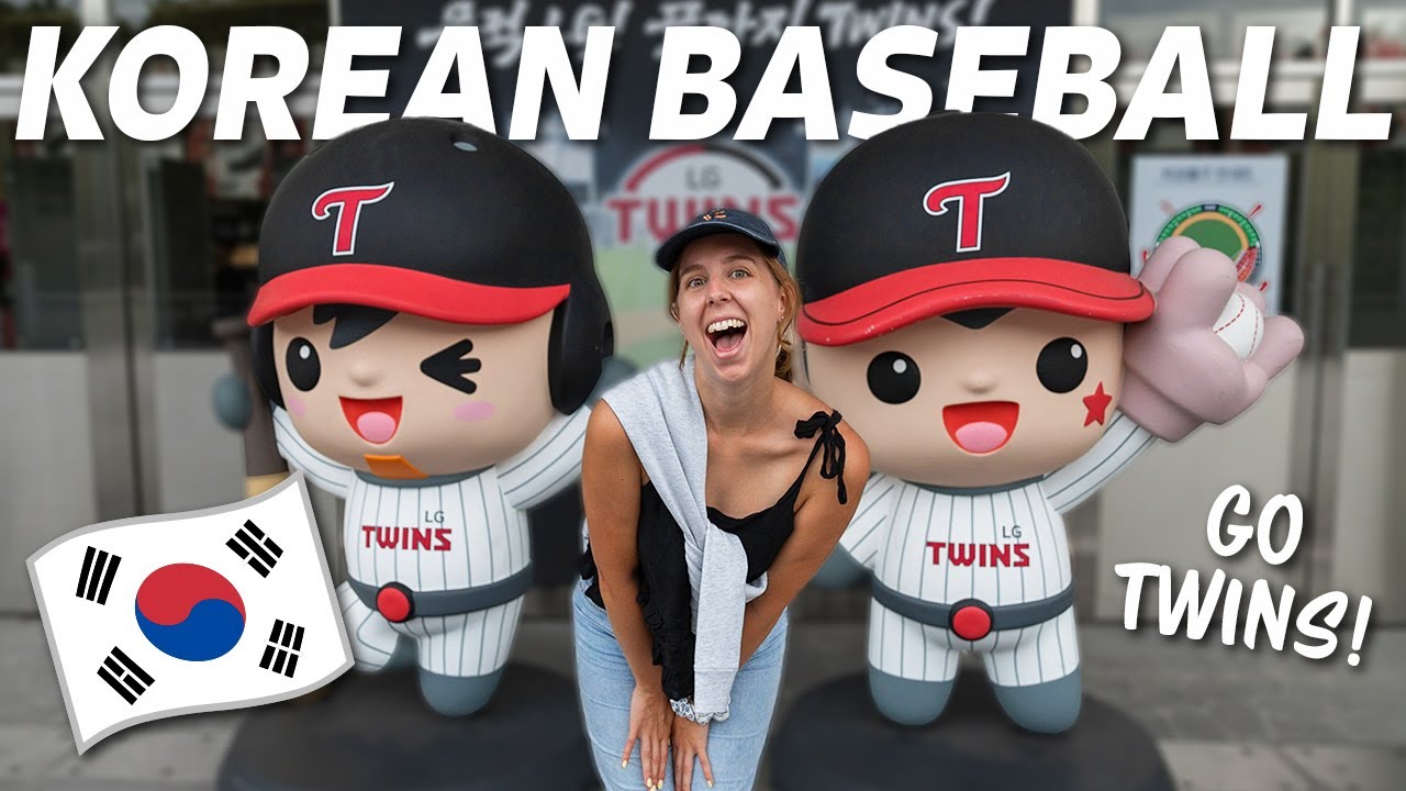 Наш первый корейский бейсбольный матч в Сеуле, Южная Корея