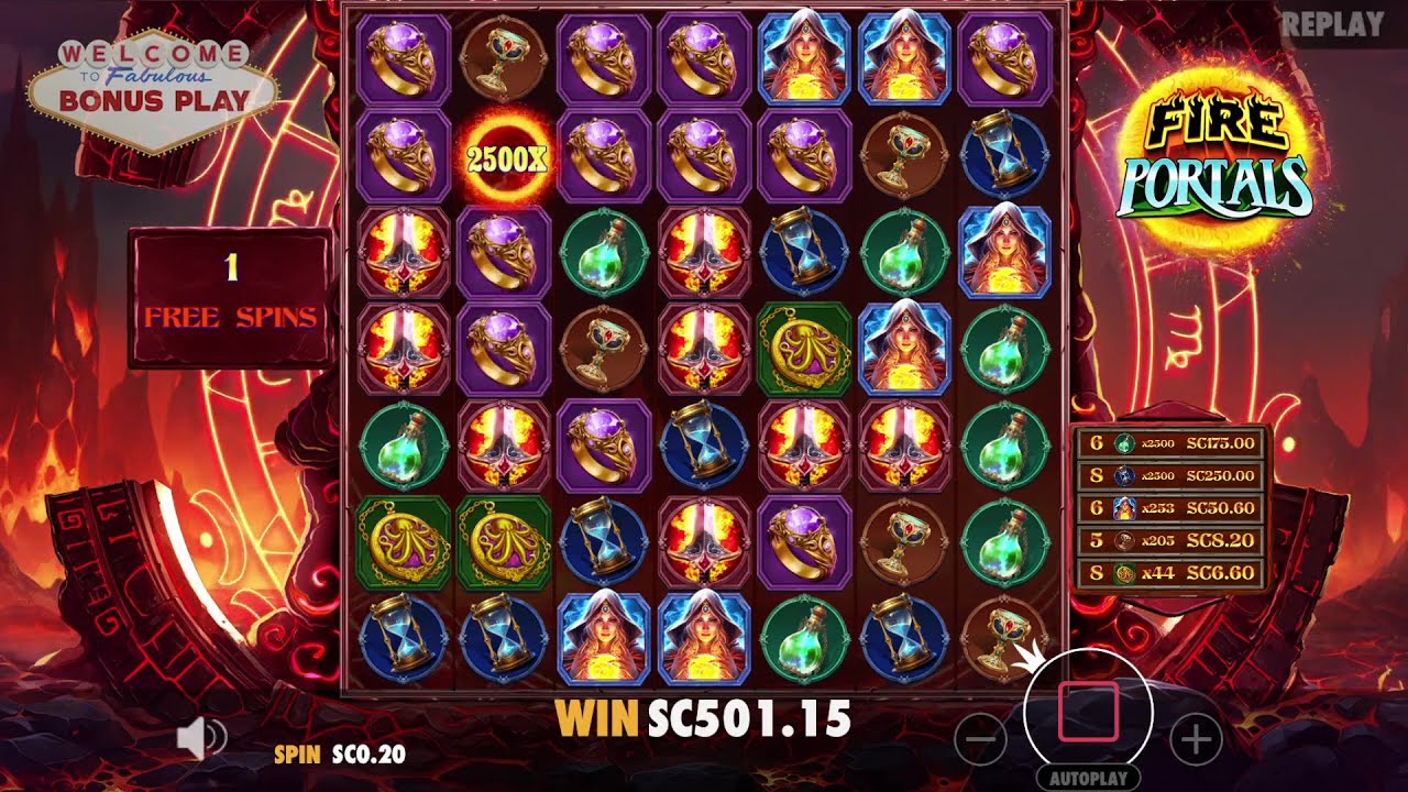 FIRE PORTALS 🔥⭕ | MAX WIN | 2024-07-05 | .20 SC | 10000x | BONUS BUY | STAKE US 🇺🇸 | EP1
