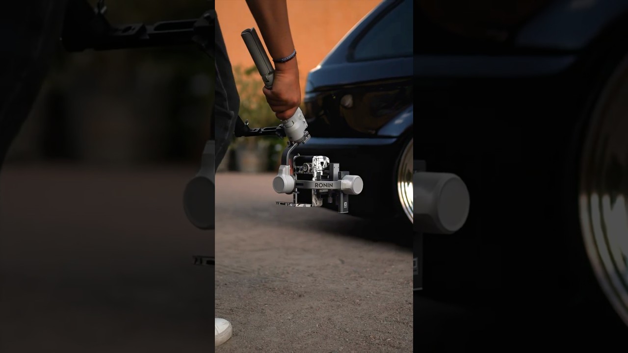 Transforming Ordinary Car Shots into Extraordinary with the DJI RS 4 Mini 🏎️🎬