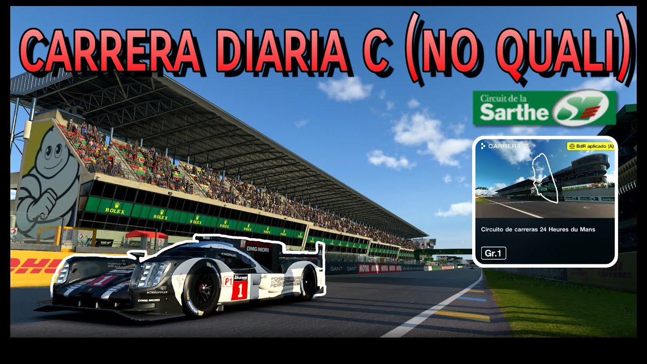 Gran Turismo 7 | Carrera Diaria C | Porsche 919 Hybrid '16 | Circuito De Carreras 24 Heures du Mans