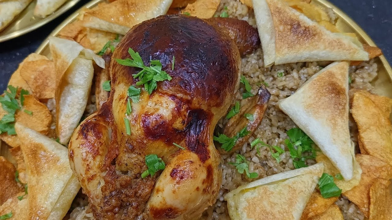 الفراخ المحشية في الكيس الحراري خطييييييييييرة 😍