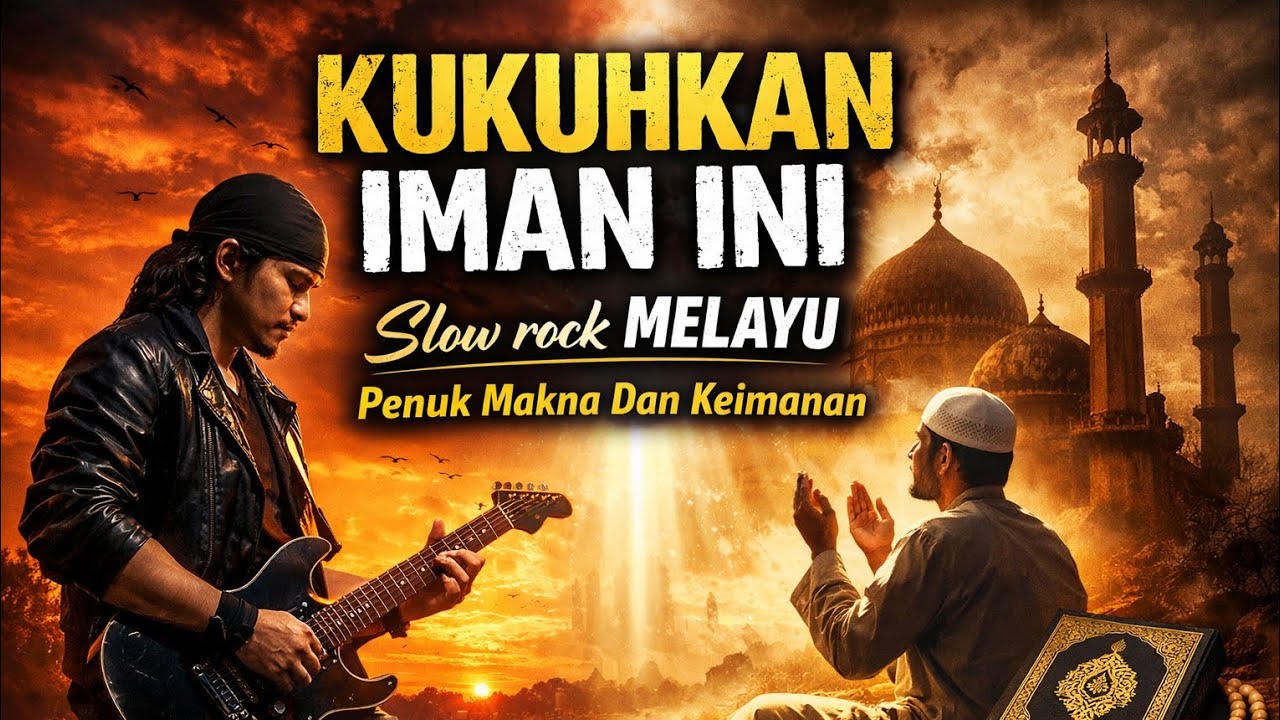 ✨ KUKUHKAN IMAN INI – SLOW ROCK MELAYU RELIGI PENUH MAKNA 2026