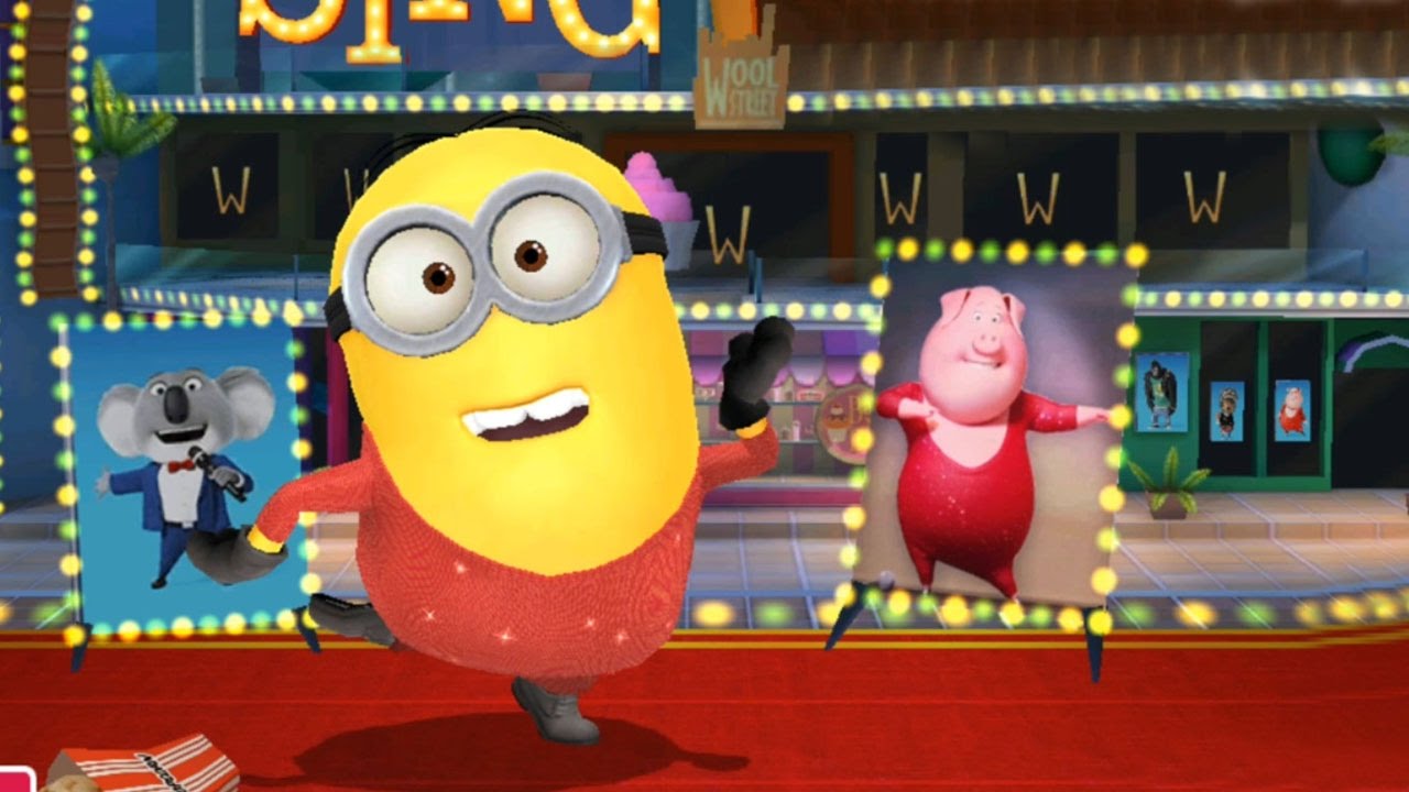 Despicable Me 2 - Minion Rush : Leotard And Evil Minion In Special Mission Piggy Power !