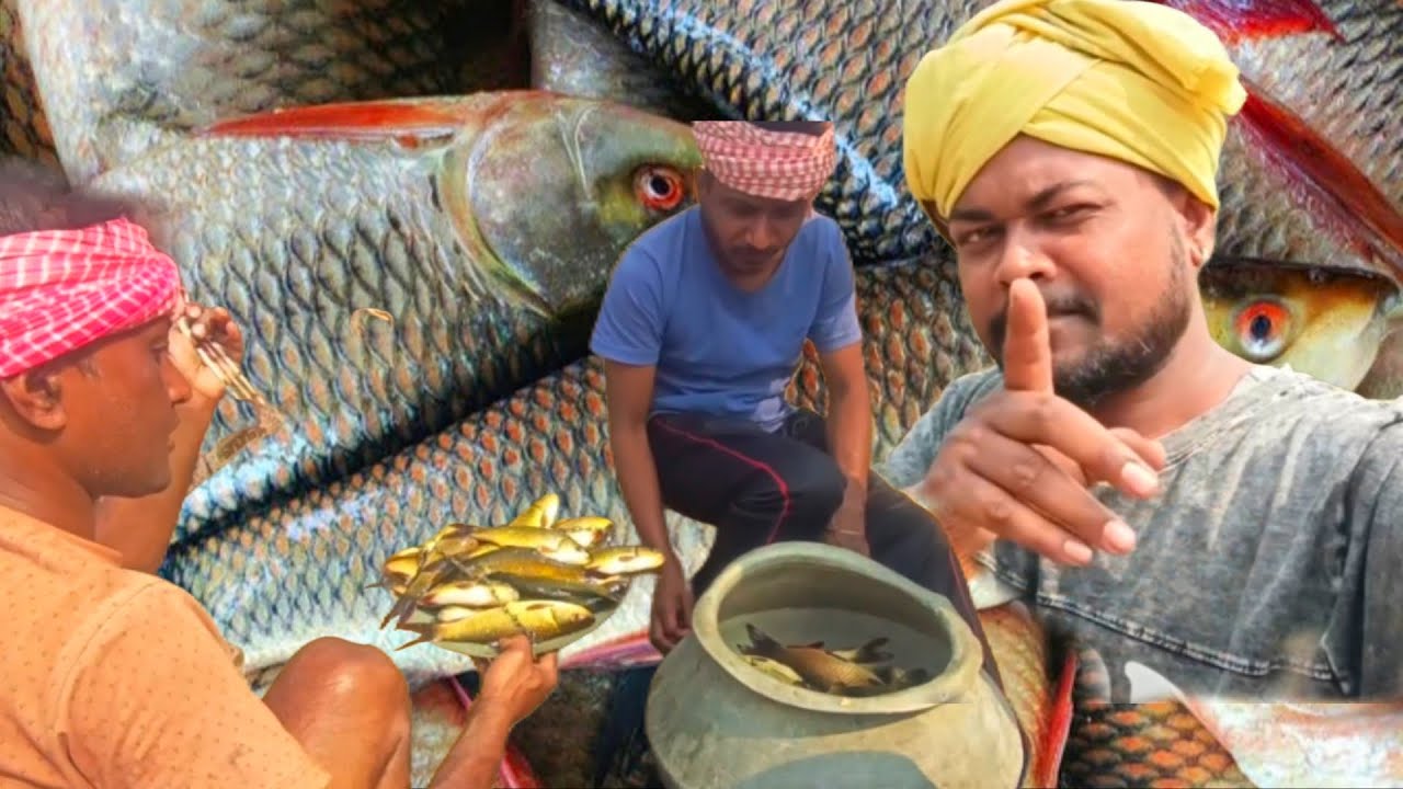Aji pokharire dharahela macha ll ପୋଖରୀ ମ୍ୟାଚପାଇଁ ଗାଁରେ ହେଲା ll?........
