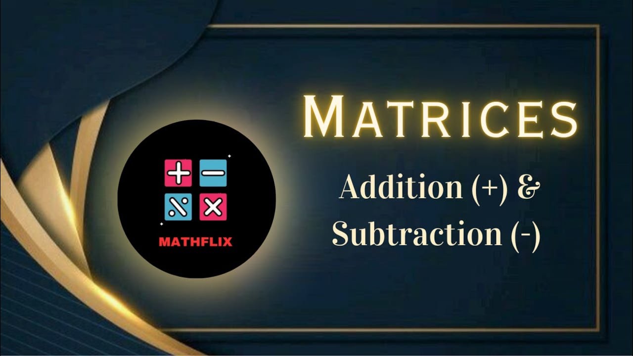 B1_Понятия, связанные со сложением и вычитанием матриц #матрицы #jee2026 #математика