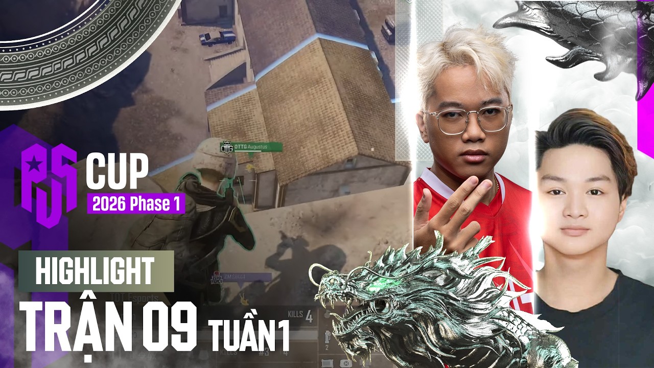 🏆[Highlight PVS Cup 2026 P1] Tuần 1 Trận 9: Vẫn là phong độ hủy diệt - TDT lấy ngôi đầu