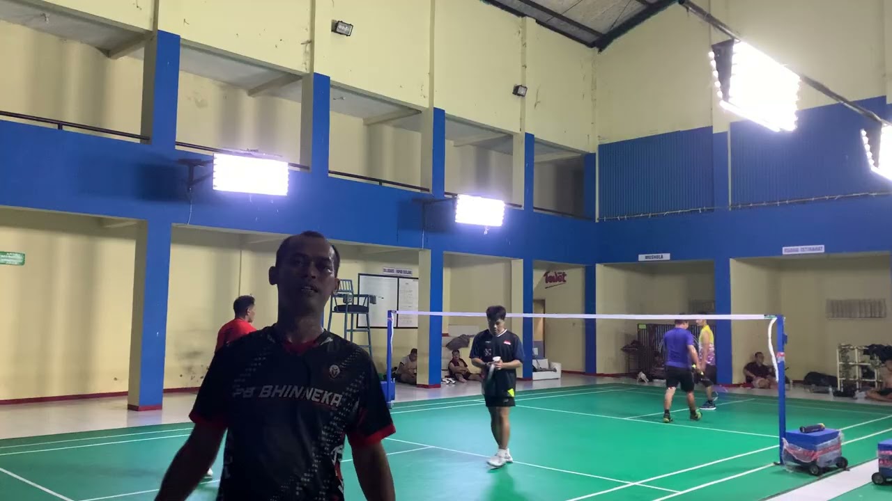 🔥Laga Panas Ganda Badminton Putra: habibi/pa jois vs bah amar/bg nurad. Siapa menang ?