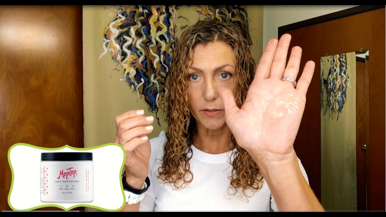 MopTop JunkFree Hair Care How to apply the Curly Hair Custard styler