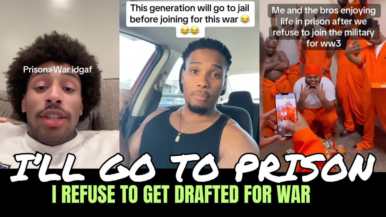 Americans Are Getting Ready For PRISON to Avoid Getting Drafted for WWIII