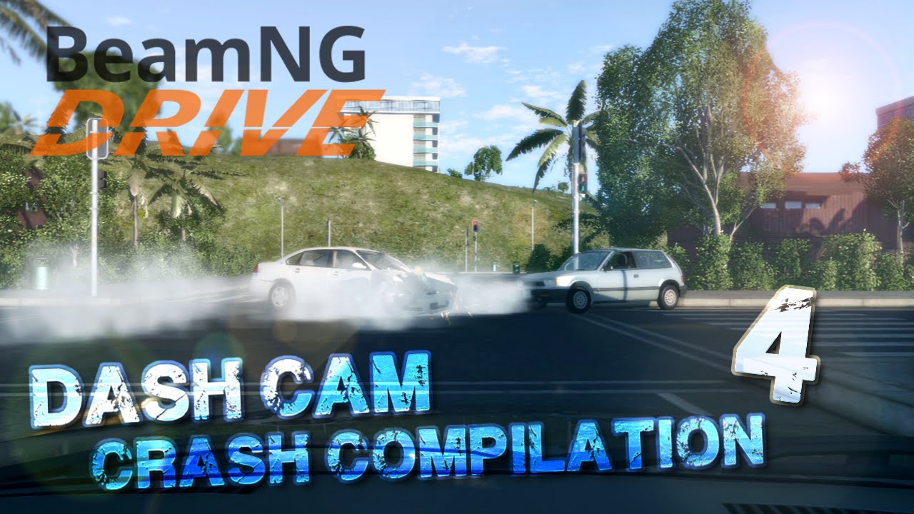 BeamNG.drive - Dash Cam Crash Compilation #4