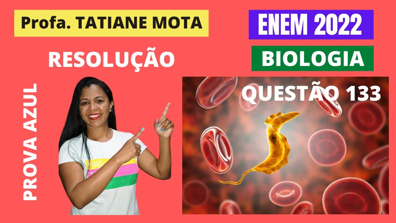 ✅[ENEM 2022] # BIOLOGIA # QUESTÃO 133 – VACINA TERAPÊUTICA DE TRYPANOSOMA CRUZI - O protozoário