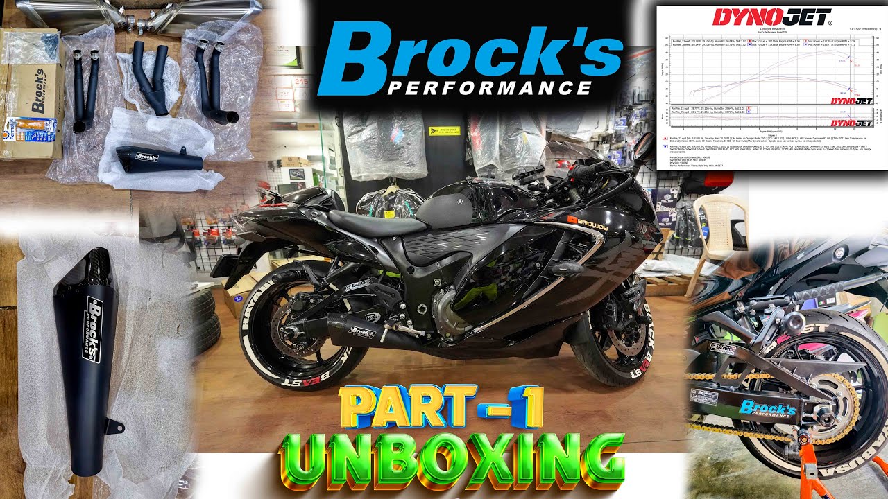 #1 Brocks Performance Penta Carbon 15' Full System Suzuki Hayabusa Gen 3 Vlog | Unboxing Part - 1
