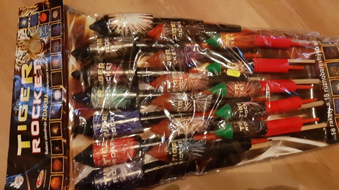UNBOXING 21/ 22. Raketensortiment, Tiger Rocket, 1190 NEC von Klasek.