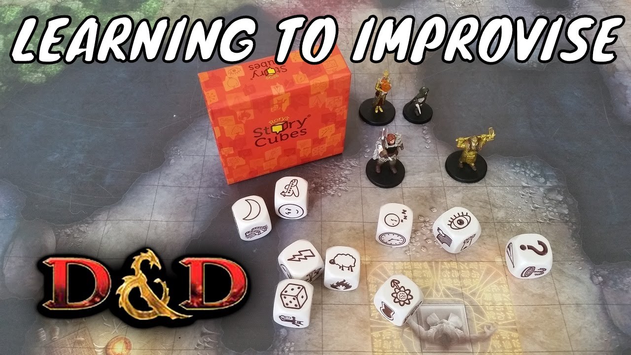 Learning  to Improvise with Story Cubes for D&D