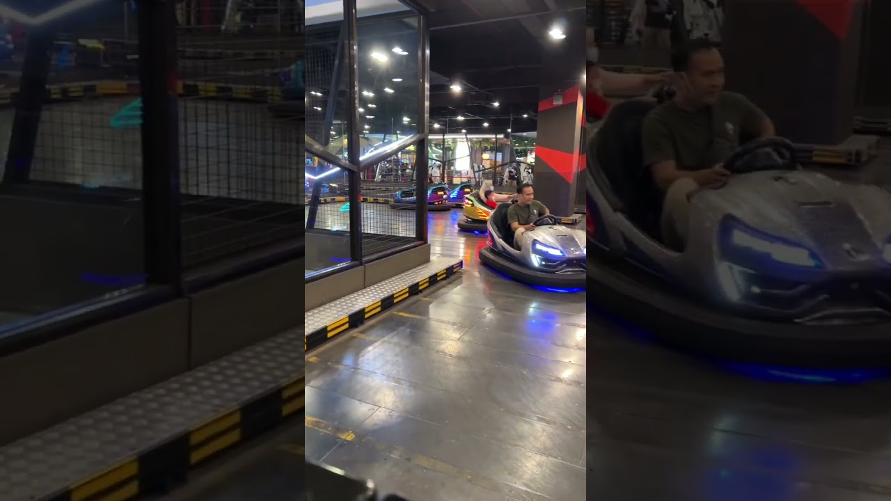 범퍼카 게임  | 碰碰车游戏  |BOM BOM CARS | BUMPER & DODGEM CARS AT TIMEZONE DP MALL SEMARANG 