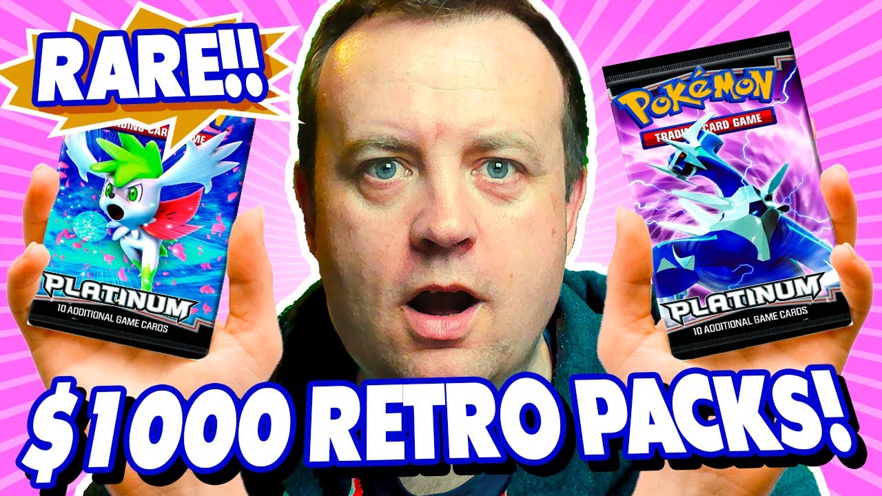 OPENING DIAMOND & PEARL POKEMON Packs (2009) $1000 RETRO PACKS