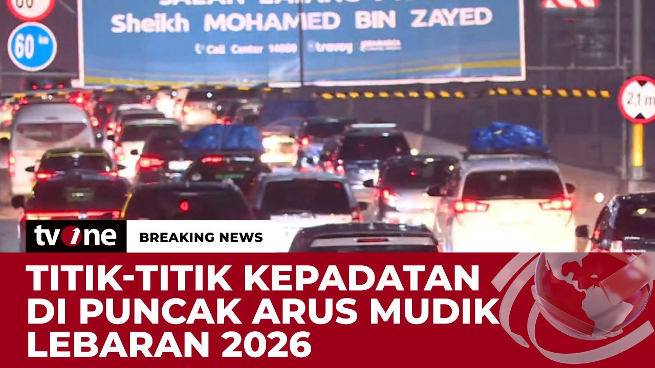 Malam Puncak Arus Mudik Lebaran 2026 | Breaking News