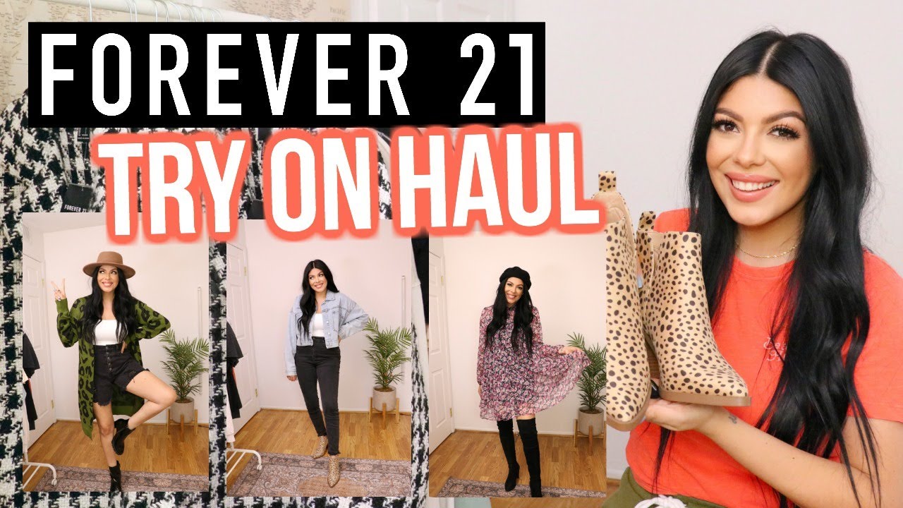NEW At Forever21 : Fall Fashion Try On Haul 2020