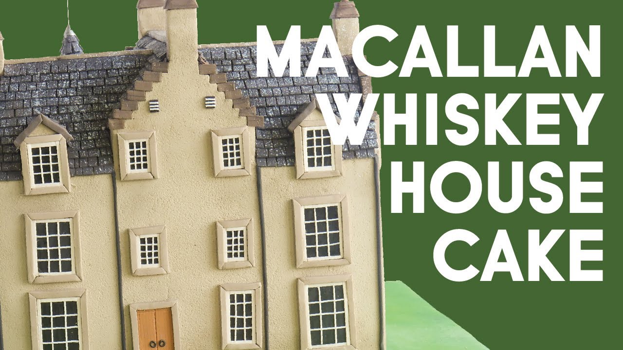 The Macallan Scotch Whiskey Distillery House Cake