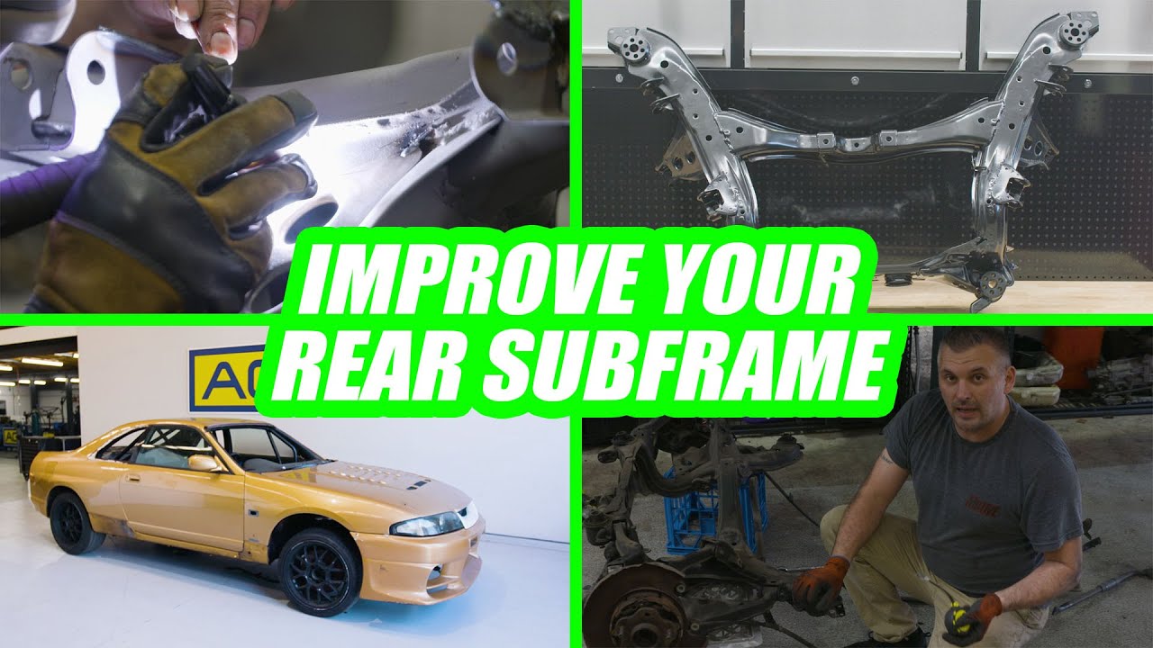 Strengthen and Modify GT-R and R/S-Chassis Rear Subframe - Project No Secrets R33 Pt 11