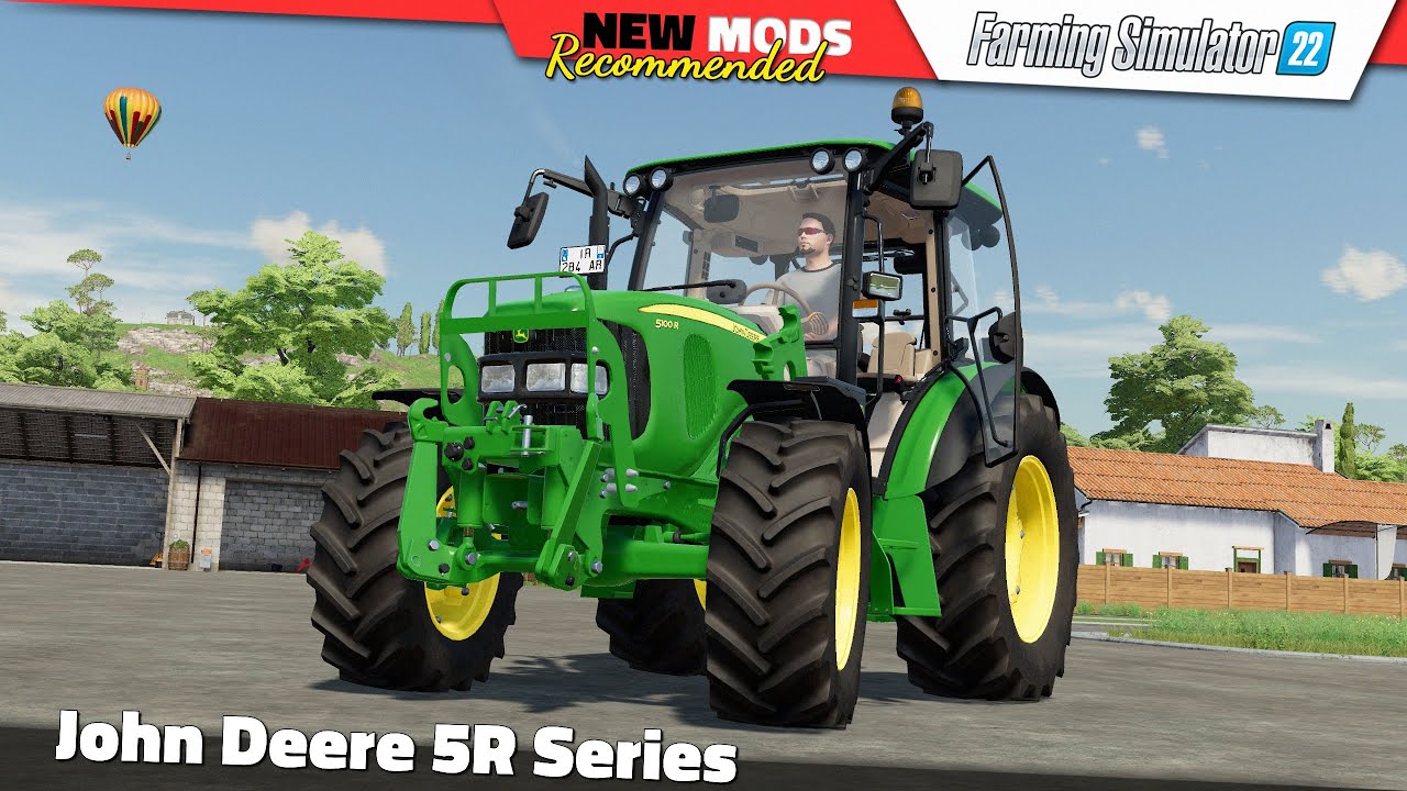 FS22 | John Deere 5R Series - Farming Simulator 22 New Mods Review 2K60