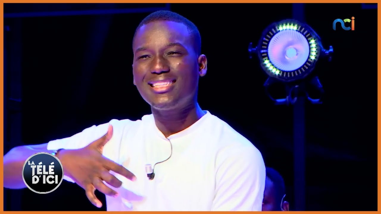 Cheick Ahmed, médaillé de bronze Coupe du monde de slam 2022 dans La Télé d'Ici