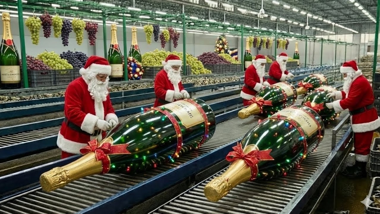 From Grapes to Luxury Bottles: How New Year Champagne Is Made