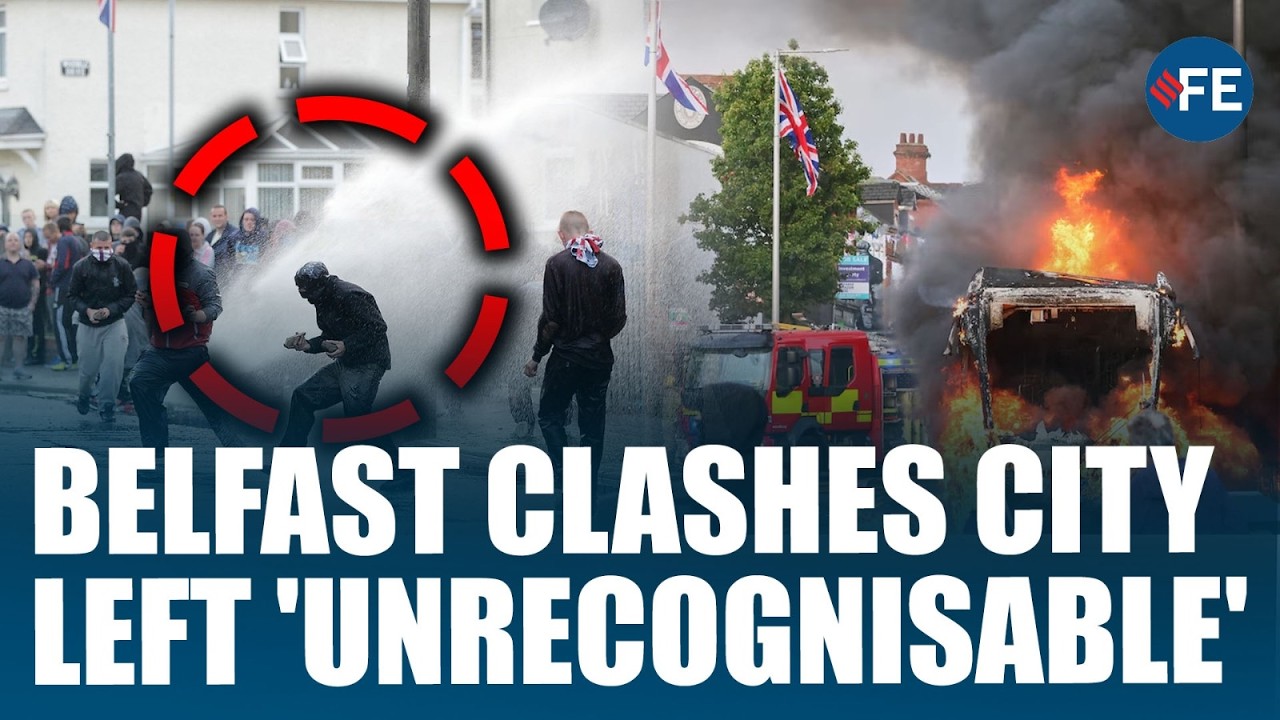 BELFAST on Edge: Devastating Aftermath of Night of Riots, Arson Attacks, Burnt Vehicles