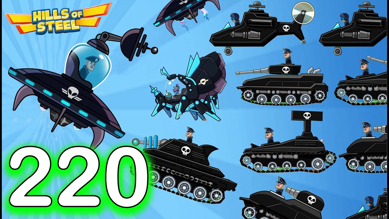Hills of Steel : Tank Barracuda VS All Boss Tanks (Android, iOS) Walkthrough Gameplay Part- 120