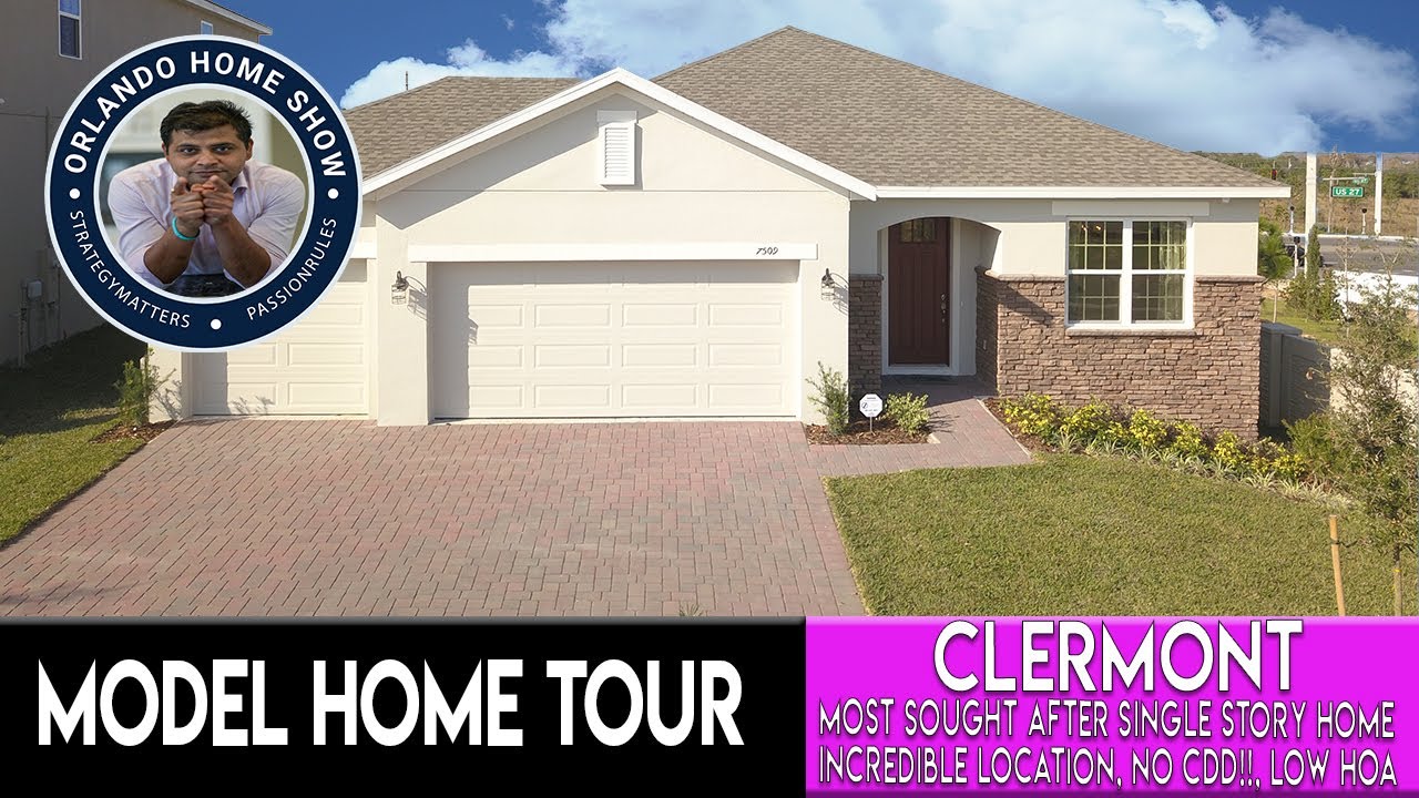 A beautiful builder model home here in Clermont | Tons of amenities | No CDD and low HOA!