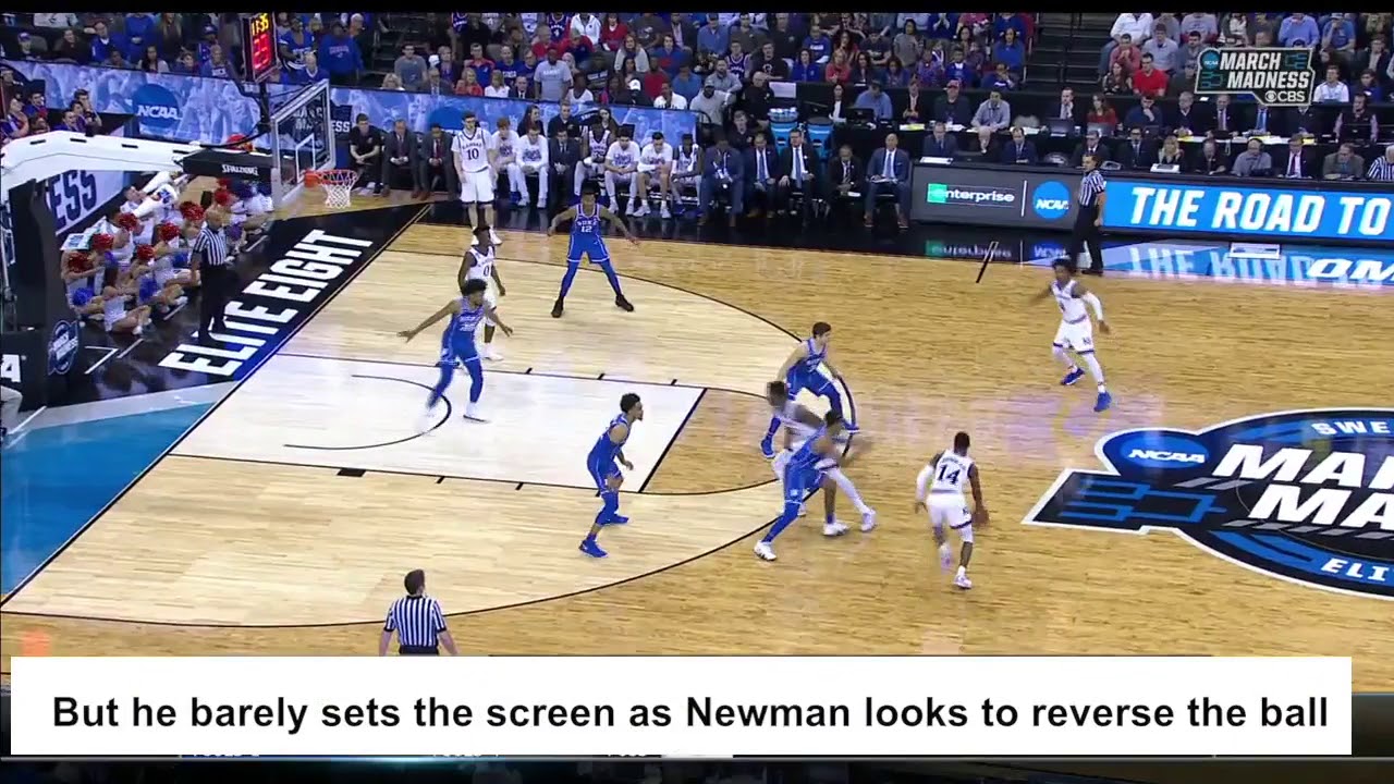 Kansas "Zone Fist Crack" Set vs. Duke
