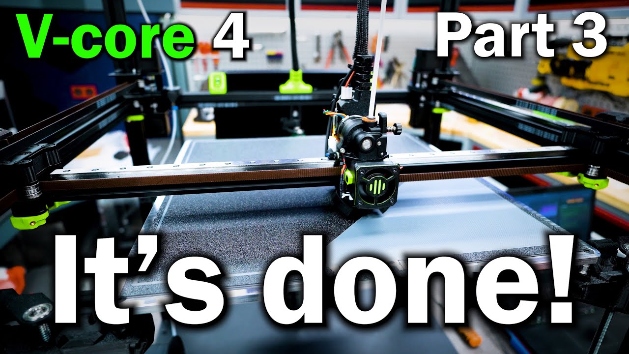 Ratrig V-core 4 electronics belts and a perfect first layer part 3