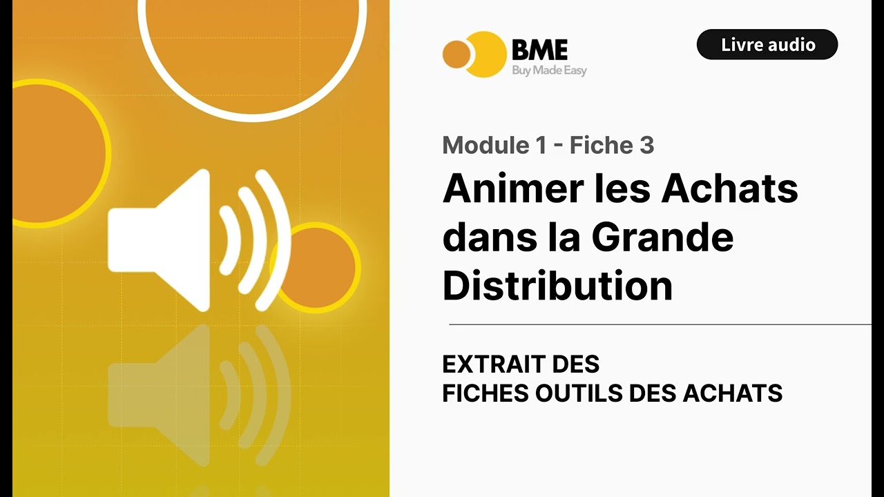 👍🏻 Livre Audio - Animer les achats dans la grande distribution