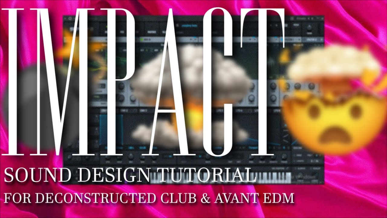 making digital impacts / stomps from scratch inside serum 2