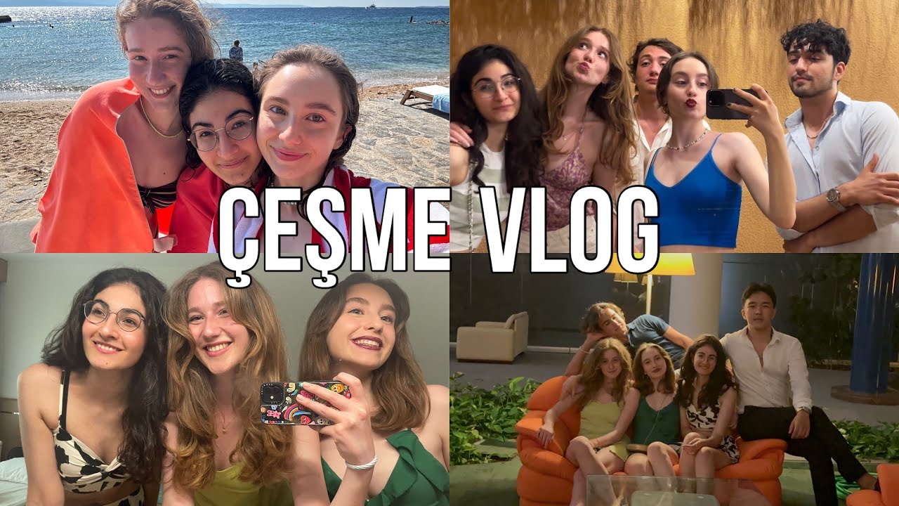 MEZUNİYET PARTİMİZE GELİİİNNN!!!/çeşme vlog