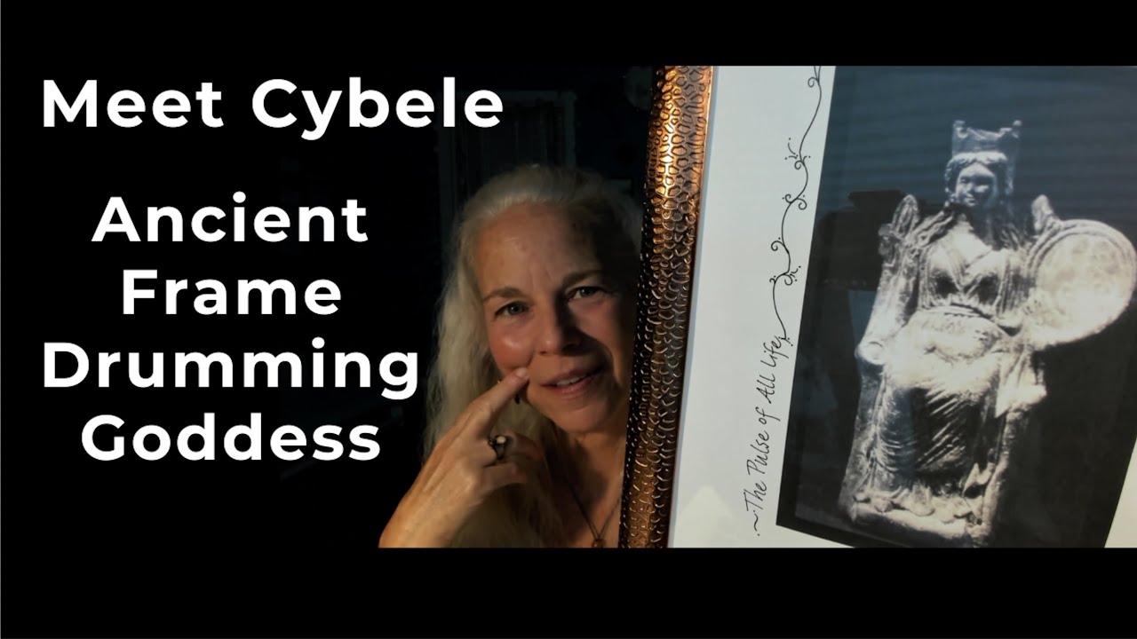 The Goddess Cybele, Ancient Frame Drummer ⚪️  with Barbara Gail