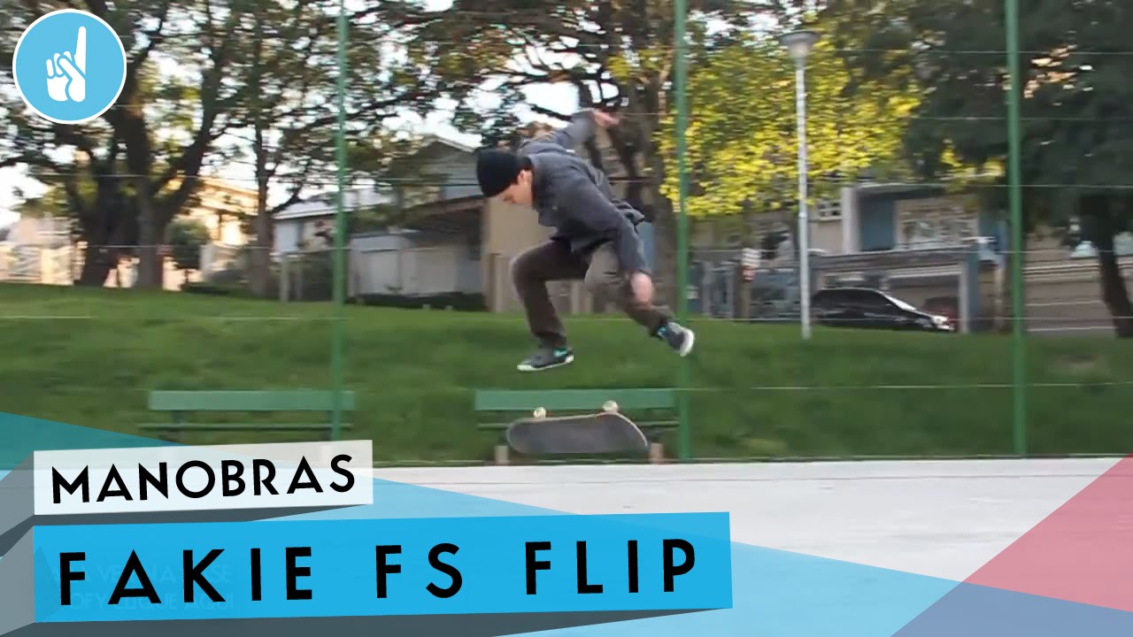 Como mandar Fakie FS Flip | sobreskate