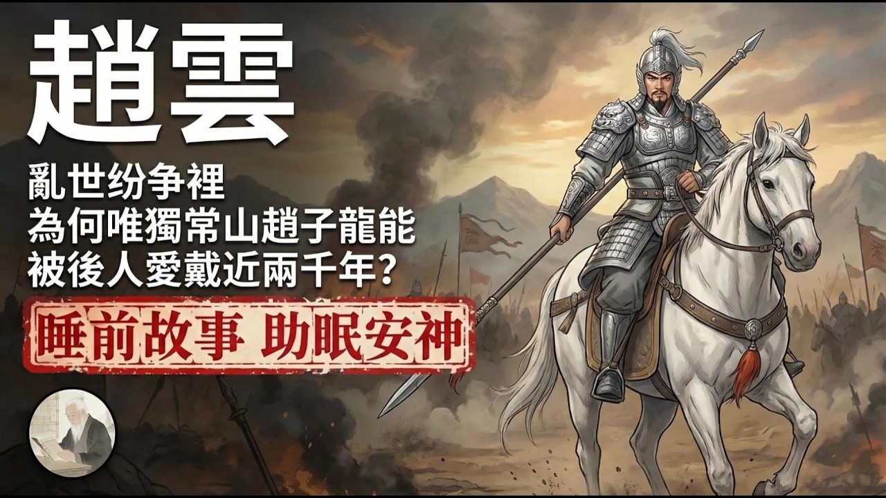 為什麼趙雲能被記住兩千年？不是因為長坂坡，而是他這一生的選擇｜睡前歷史故事