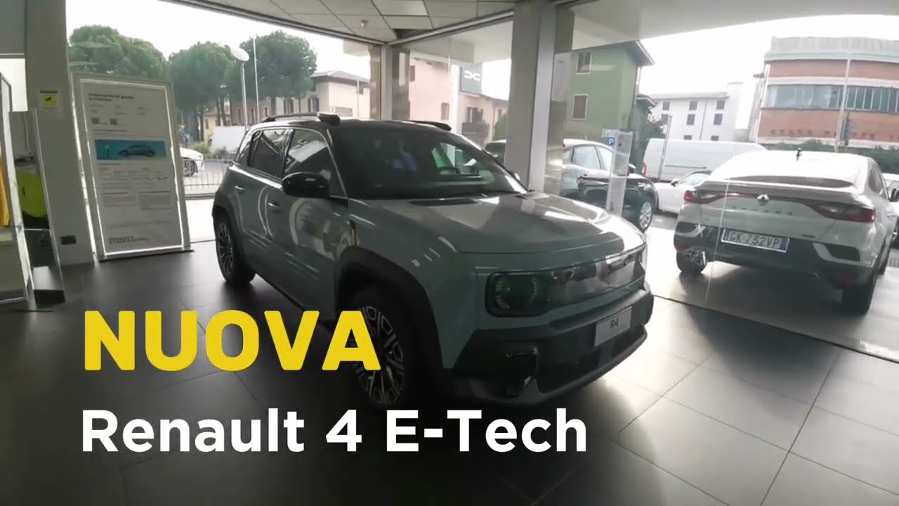 RENAULT 4 E-Tech: Vera erede della mitica Renault 4 o solo marketing? 