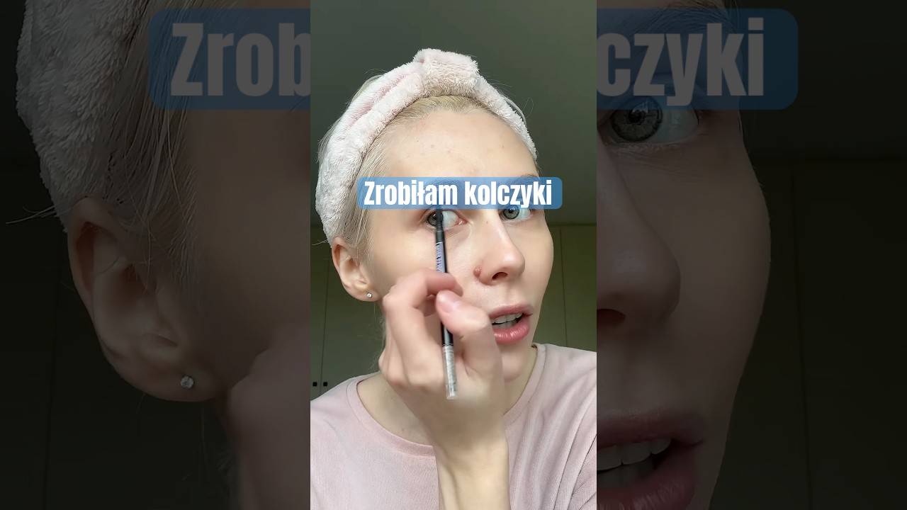 Zrobiłam sobie kolczyki 